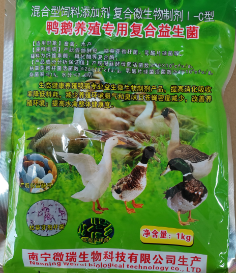 鴨鵝養(yǎng)殖專用復(fù)合益生菌——生態(tài)健康養(yǎng)殖鴨鵝專業(yè)益生微生物制劑產(chǎn)品，降低料耗、氨氣臭味，提高健康度，改善養(yǎng)殖環(huán)境