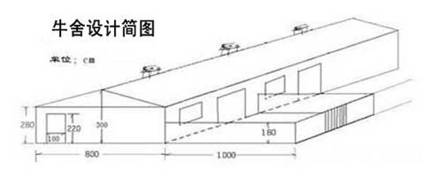 養(yǎng)牛場(chǎng)設(shè)計(jì)圖(整體圖)